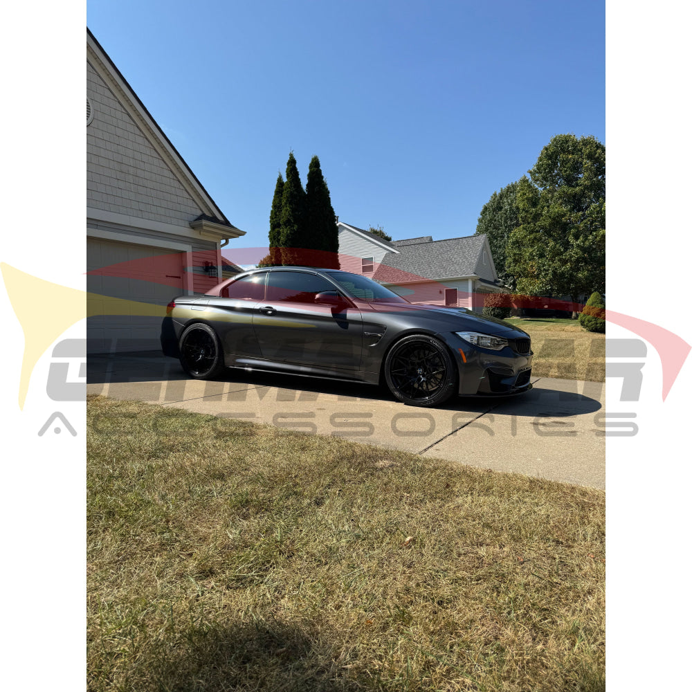 2014-2021 BMW M3/M4 Carbon Fiber Performance Side Skirt Extensions | F80/F82/F83 Side Skirts