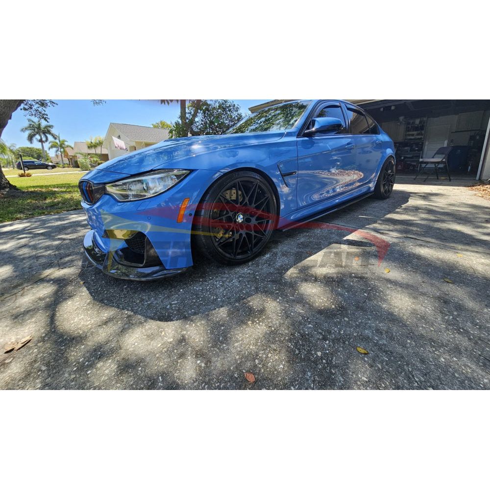 2014-2021 BMW M3/M4 Carbon Fiber Performance Side Skirt Extensions | F80/F82/F83 Side Skirts