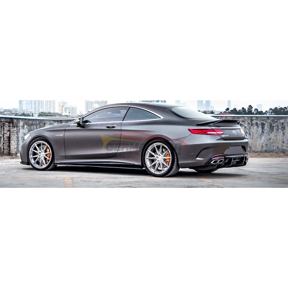 2014 2021 Mercedes Benz S550/S63/S65 AMG Carbon Fiber Side Skirts | C217/W217 Coupe Side Skirts