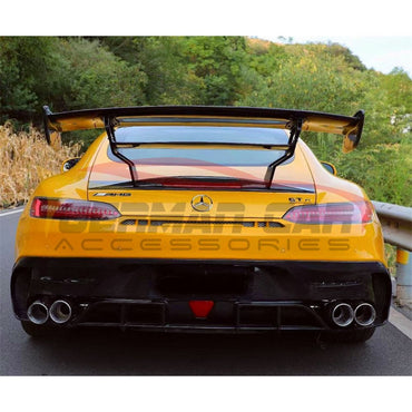 2015-2017 Mercedes-Benz AMG GT/GTS/GTR Carbon Fiber Black Series Style Spoiler | C190 - Rear Trunk Spoilers