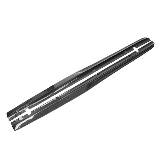 2015-2018 Mercedes-Benz C-Class/C63 AMG V2 Style Carbon Fiber Side Skirts | W205 Coupe - Side Skirts
