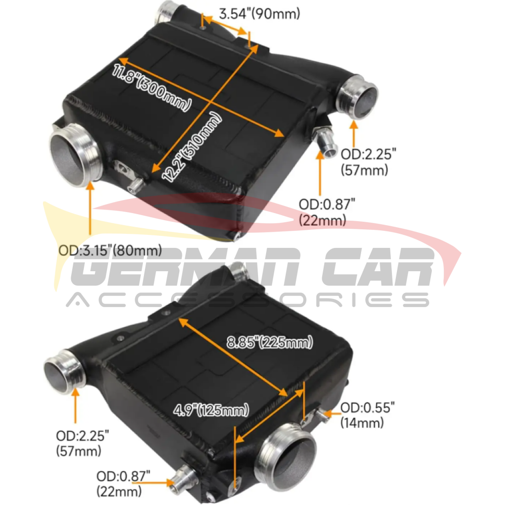 2015-2022 Mercedes C400/C450/C43 AMG High Performance Intercooler | W205 Intercoolers