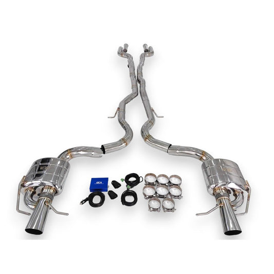 2015-2023 Mercedes Amg Gt 63 Valved Sport Exhaust System | C190 Sedan Stainless Steel / With Muffler