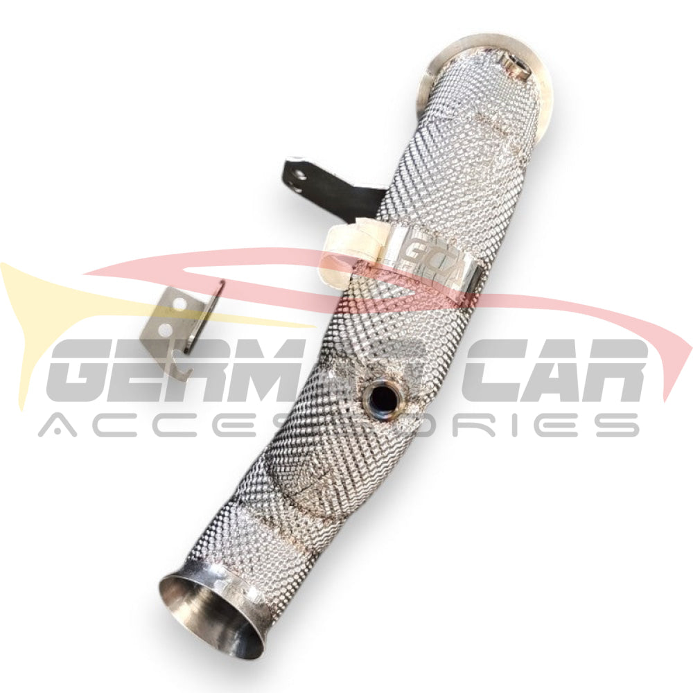 2015-2023 Mercedes C200/C250/C300 Downpipe | W205 Yes Heat Shield / Racing Downpipe (No Cat) Downpipes