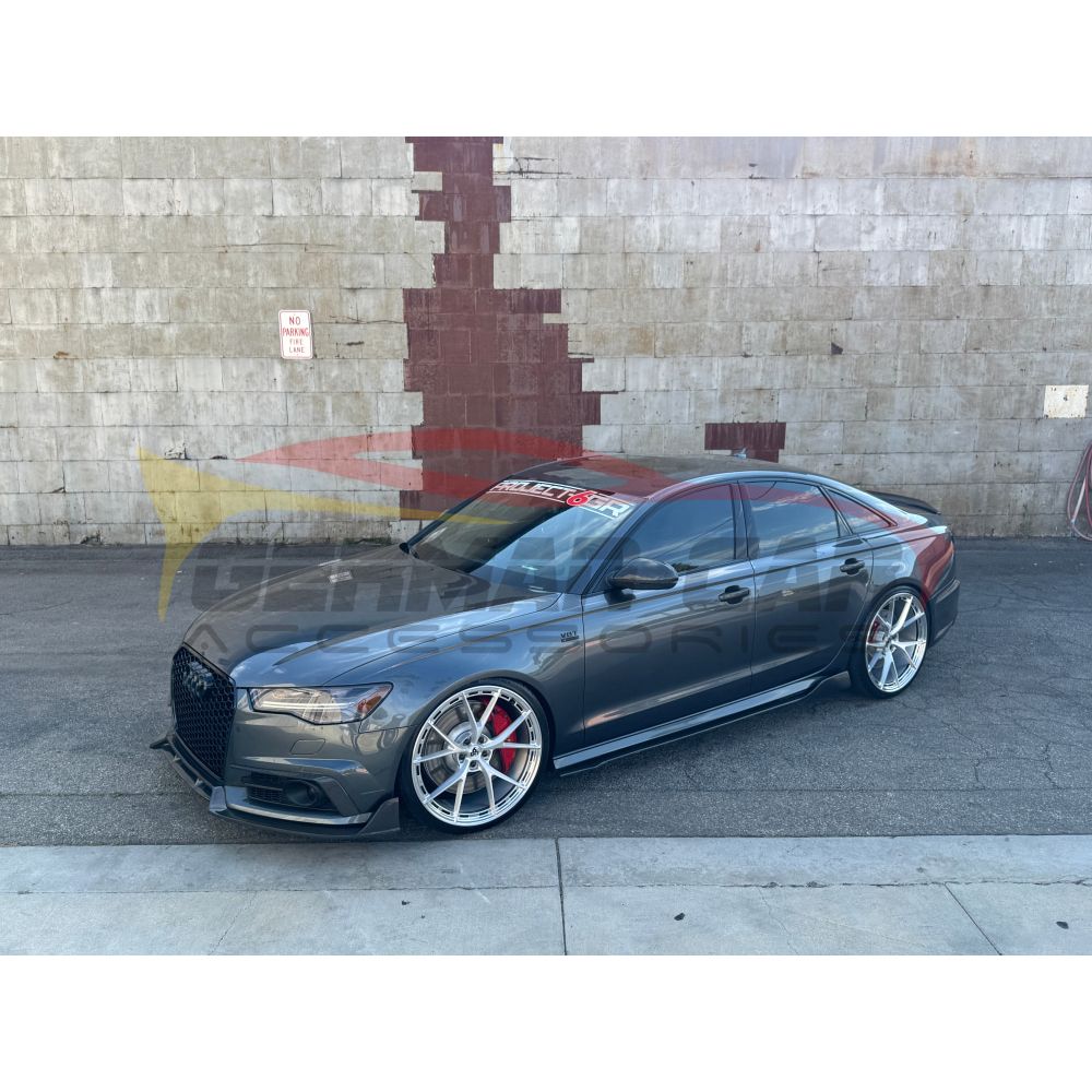 2016-2018 Audi A6/S6 Carbon Fiber KB Style Front Lip | C7.5 A6/S6 Front Lips/Splitters