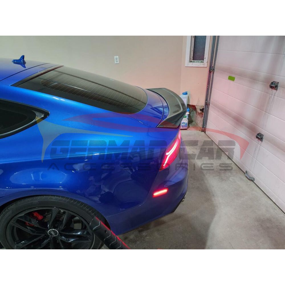 2016-2018 Audi A7/S7/Rs7 Renntech Style Carbon Fiber Trunk Spoiler | C7.5 Rear Spoilers