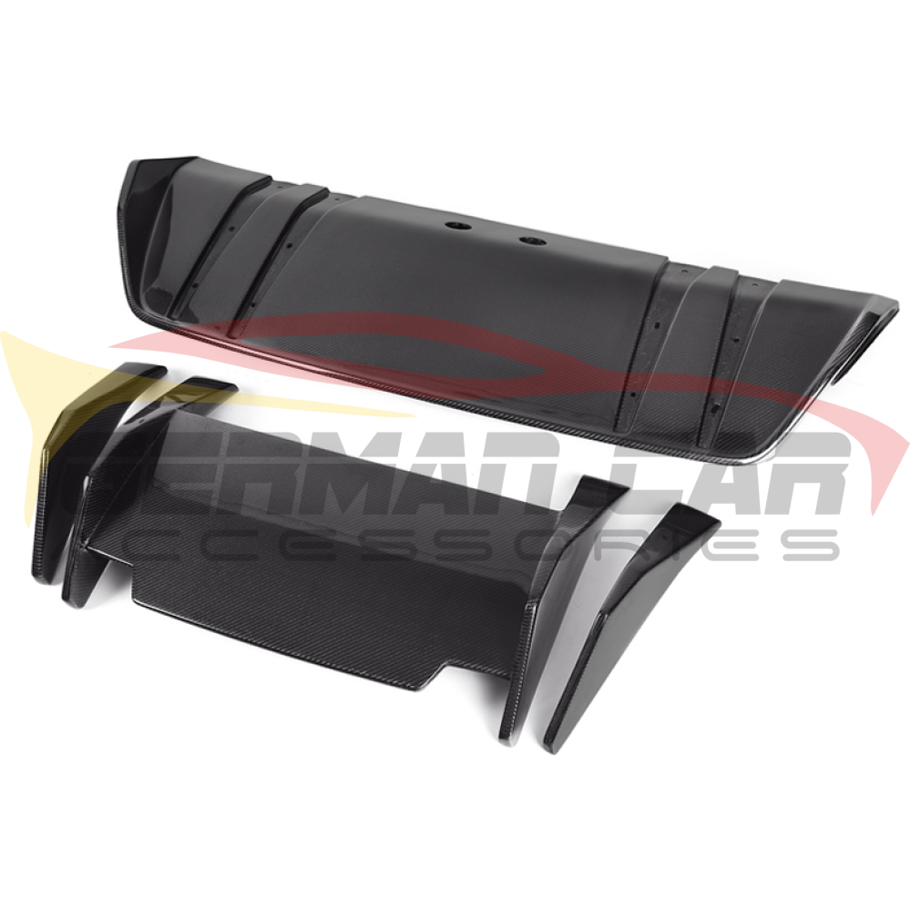 2016-2018 Audi R8 Carbon Fiber Rear Diffuser | Mk2 Gen 2 Front Lips/Splitters