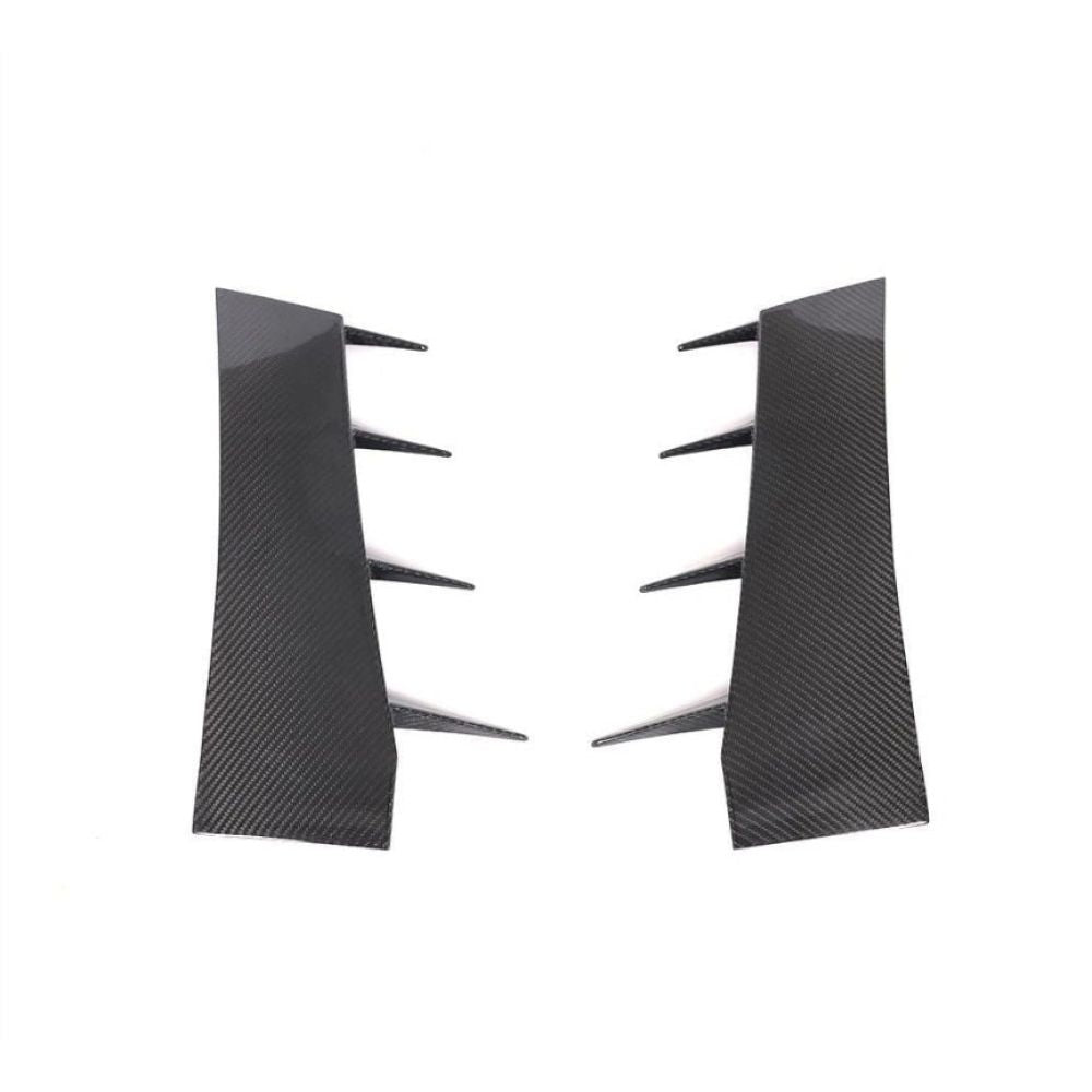 2017-2018 Audi R8 Dry Carbon Fiber Front Bumper Canards I MK2 - Additional Accessories