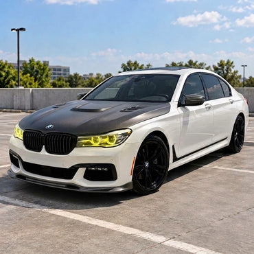 2016-2019 BMW 7-Series V-Style Carbon Fiber Hood | G11/G12