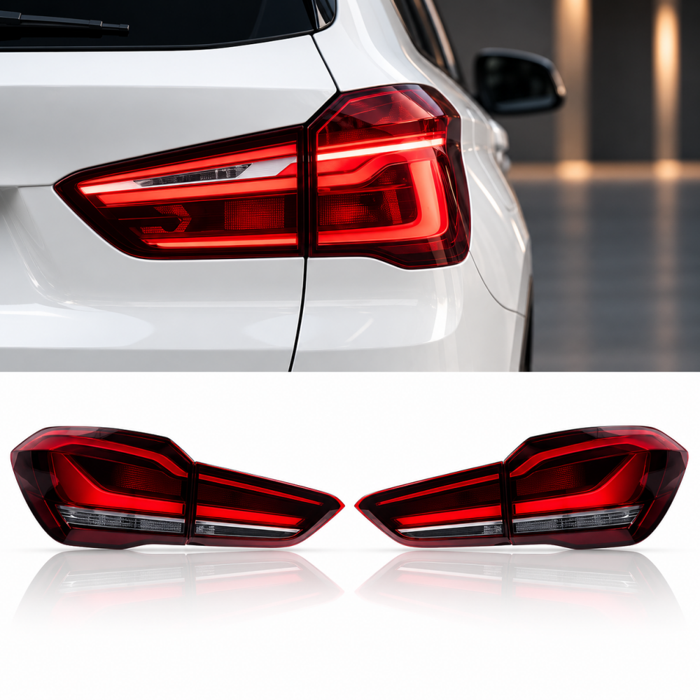 2016-2022 BMW X1 Taillight | F48 - Red - Taillights