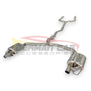2015-2023 Mercedes C43 Amg Valved Sport Exhaust System | W205 Stainless Steel / Chrome Tips