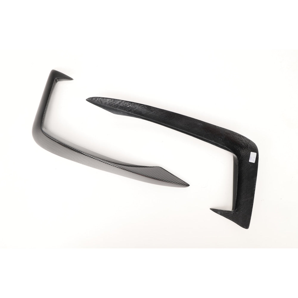 2017-2020 Audi A4/s4 Carbon Fiber Upper Front Bumper Splitters | B9