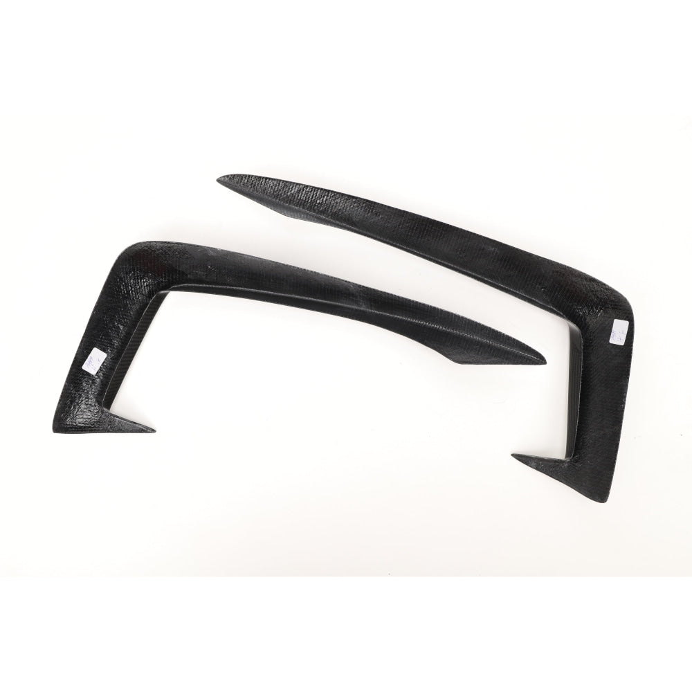 2017-2020 Audi A4/s4 Carbon Fiber Upper Front Bumper Splitters | B9