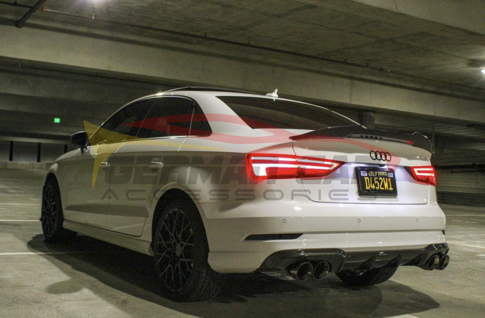 2017-2020 Audi A3/S3 Carbon Fiber Diffuser | 8V.5 Rear Diffusers