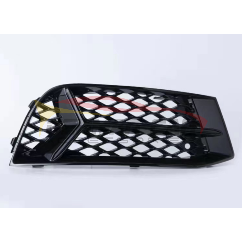 2017-2020 Audi Rs3 Style Fog Light Grilles | 8V.5 A3/S3 Front
