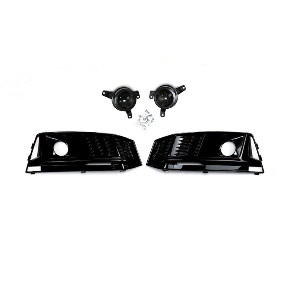 2017-2020 Audi Rs4 Style Fog Light Grilles | B9 A4/S4 Front
