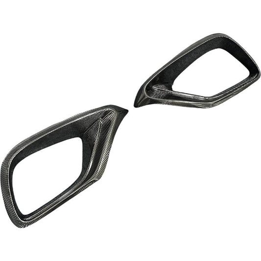 2017-2020 Mercedes-Benz E63 AMG Carbon Fiber Front Fender Vent Trim | W213 - Additional Accessories