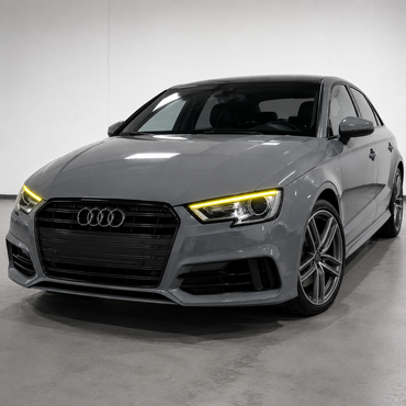 2017-2020 Audi A3/S3/RS3 CSL Style Headlights Yellow DRL Modules | 8V.5