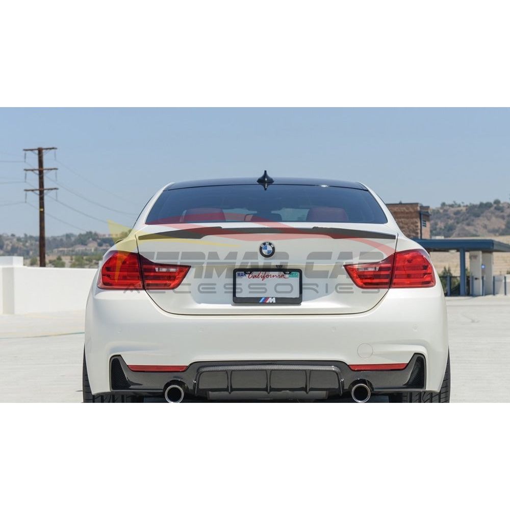 2017-2023 BMW 5-Series Rear Spoiler M4 Style Carbon Fiber | G30