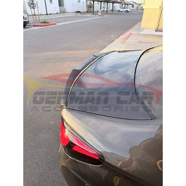 2017-2023 BMW 5-Series M4 Style Carbon Fiber Trunk Spoiler | G30 Rear Trunk Spoilers