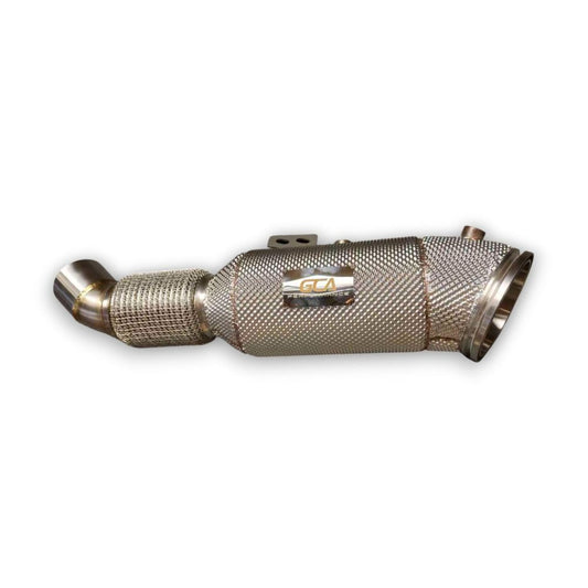2017-2023 BMW 540i Downpipe | G30 Yes Heat Shield / 200 Cell Euro 6 Sport High Flow Cat Downpipes