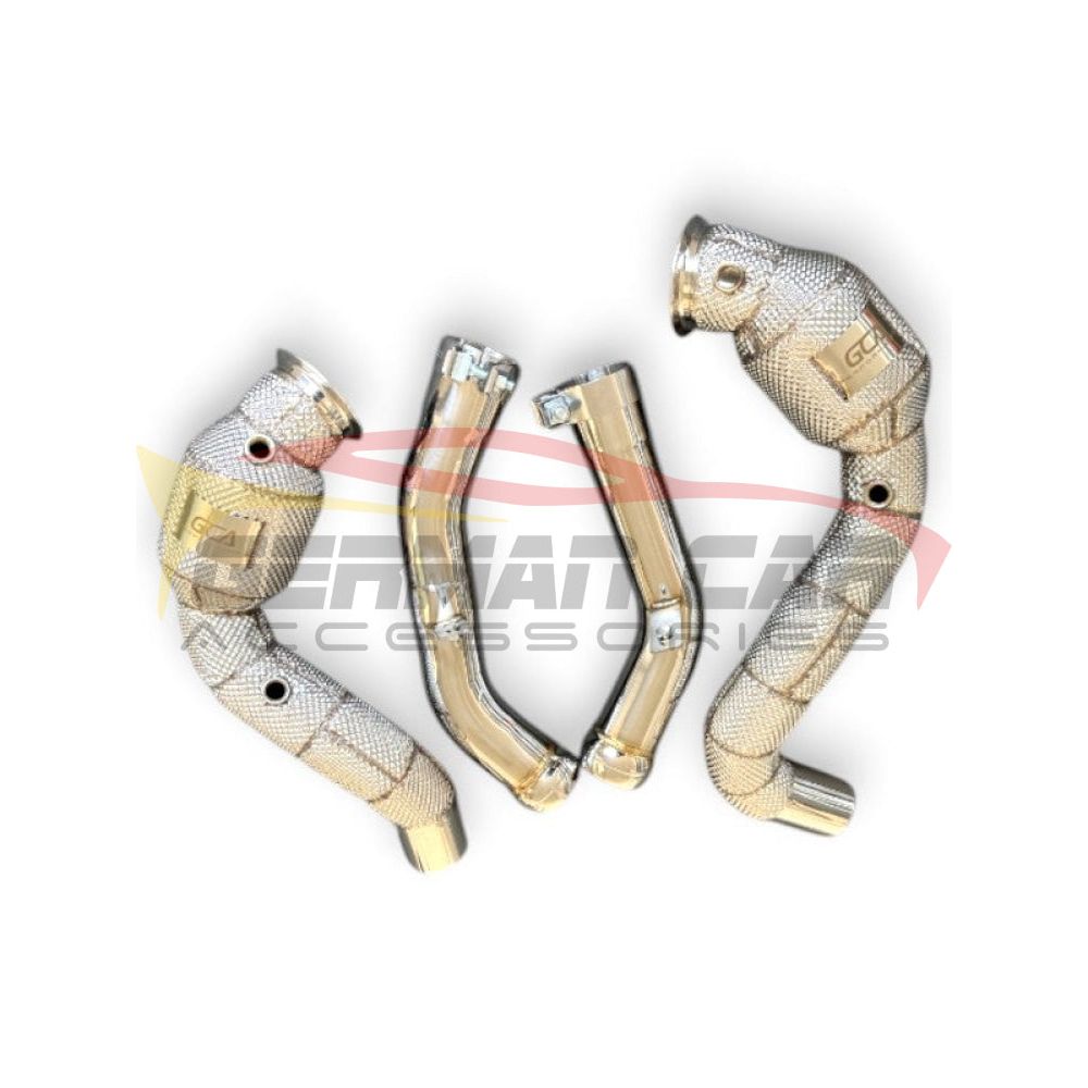 2017-2023 Mercedes E63 Amg Downpipes | W213 Yes Heat Shield / 200 Cell Euro 6 Sport High Flow Cat