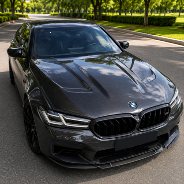 2017-2023 BMW 5-Series/M5 CS Style Carbon Fiber Hood | G30/G31/F90