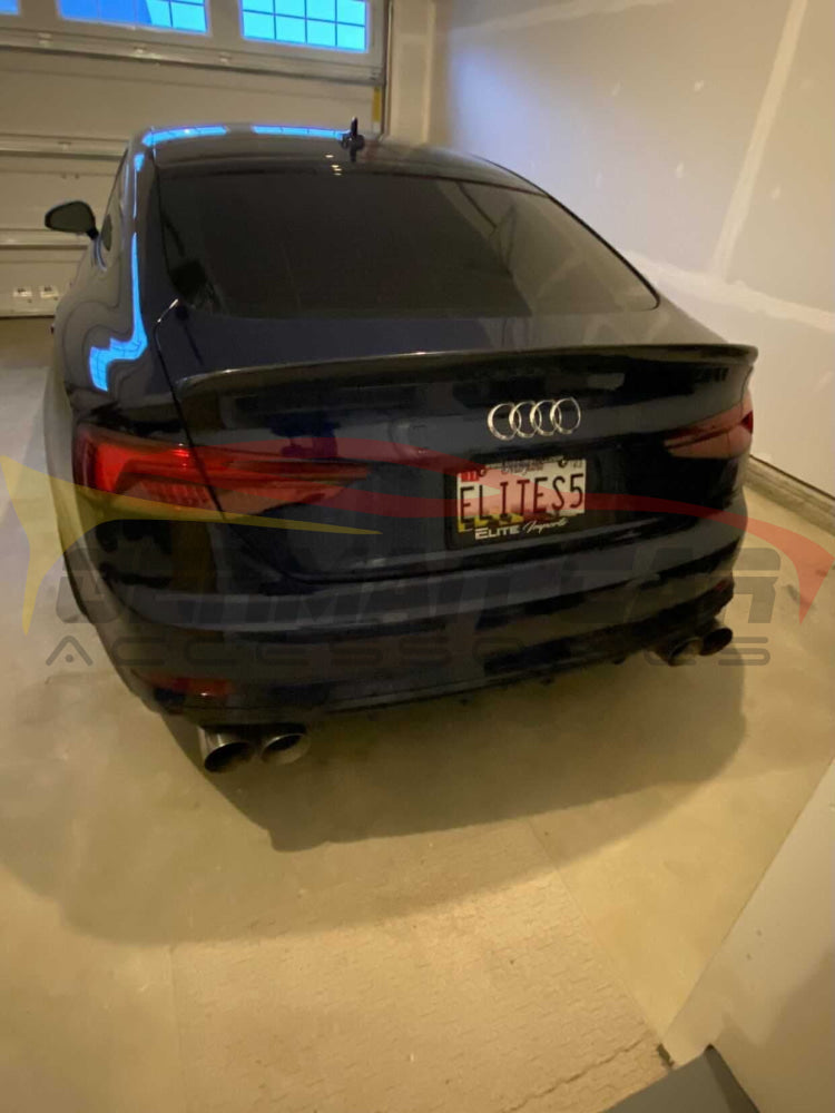 2018-2019 Audi A5/s5/rs5 Oem Style Carbon Fiber Trunk Spoiler | B9
