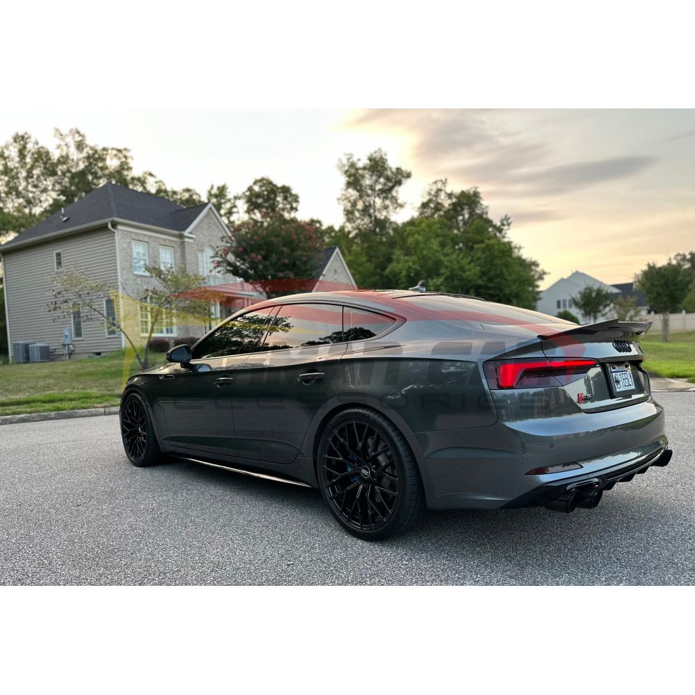 2018-2019 Audi A5/S5/RS5 V Style Carbon Fiber Trunk Spoiler | B9 A5/S5/RS5 Rear Trunk Spoilers
