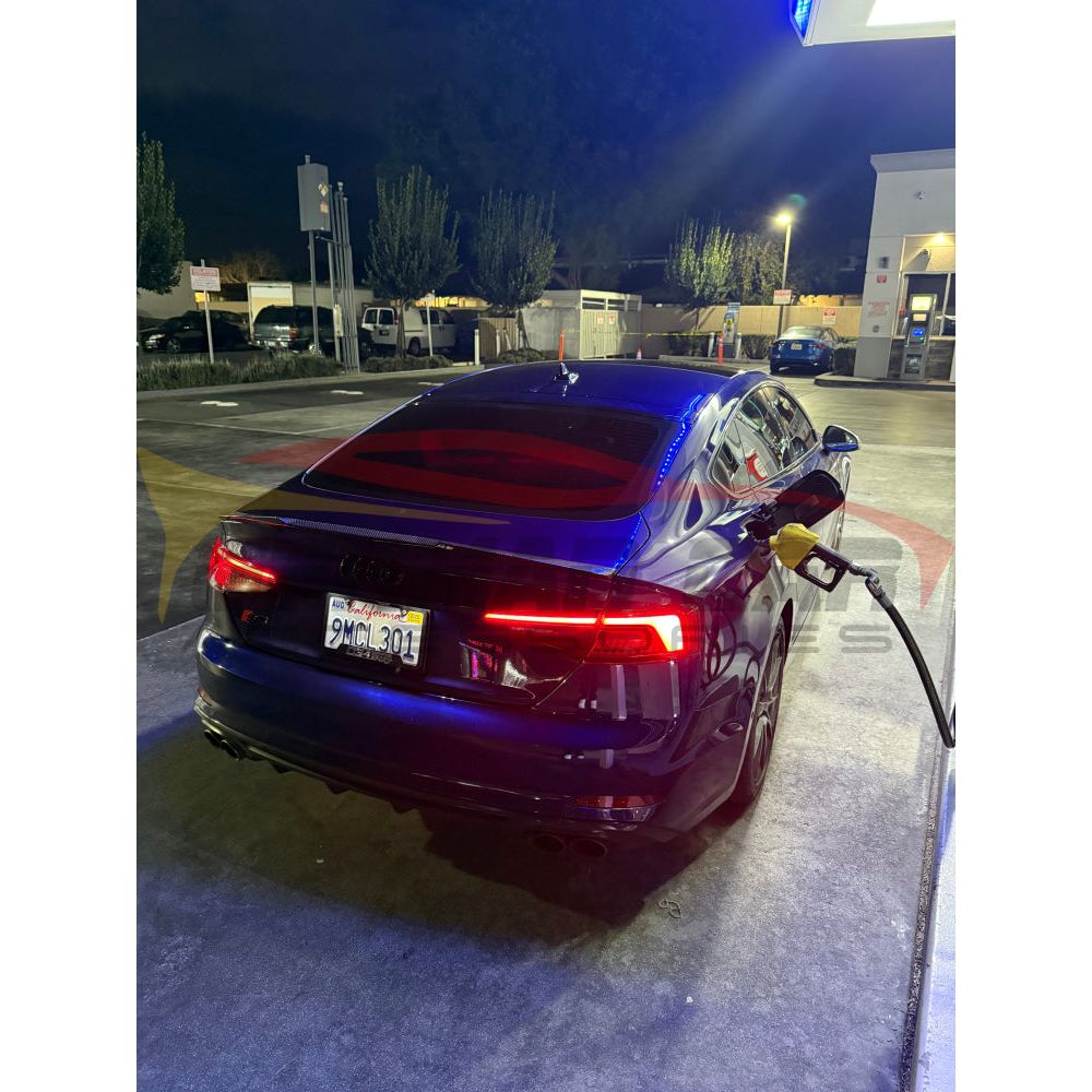 2018-2019 Audi A5/S5/RS5 V Style Carbon Fiber Trunk Spoiler | B9 A5/S5/RS5 Rear Trunk Spoilers