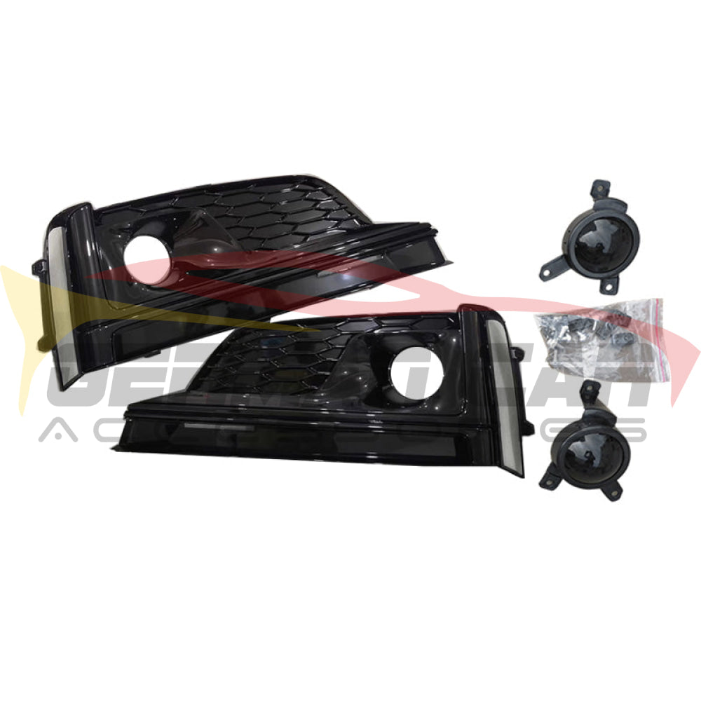 2018-2019 Audi Rs5 Style Fog Light Grilles | B9 A5/S5 A5 Non S Line Front