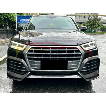 2018-2020 Audi Q5/SQ5 Carbon Fiber Front Lip | B9 Q5/SQ5 - Front Lips/Splitters