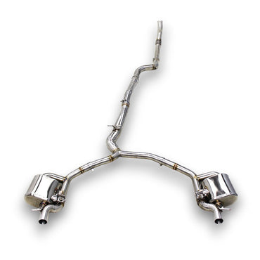 2018-2023 Mercedes E450/E53 AMG Valved Sport Exhaust System | W213 Stainless Steel Exhaust / Chrome Tips Exhausts