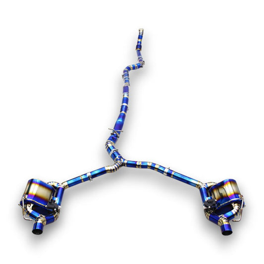 2018-2023 Mercedes E450/E53 AMG Valved Sport Exhaust System | W213 Titanium Exhaust / Chrome Tips Exhausts