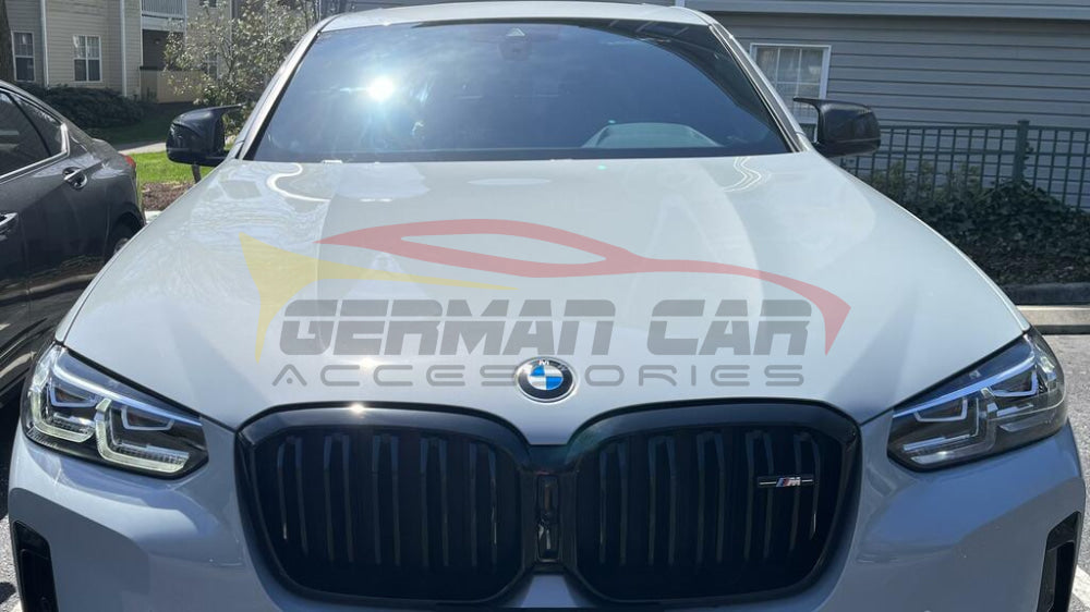 2018+ Bmw X3/X4 Carbon Fiber M-Style Mirror Caps | G01/G02
