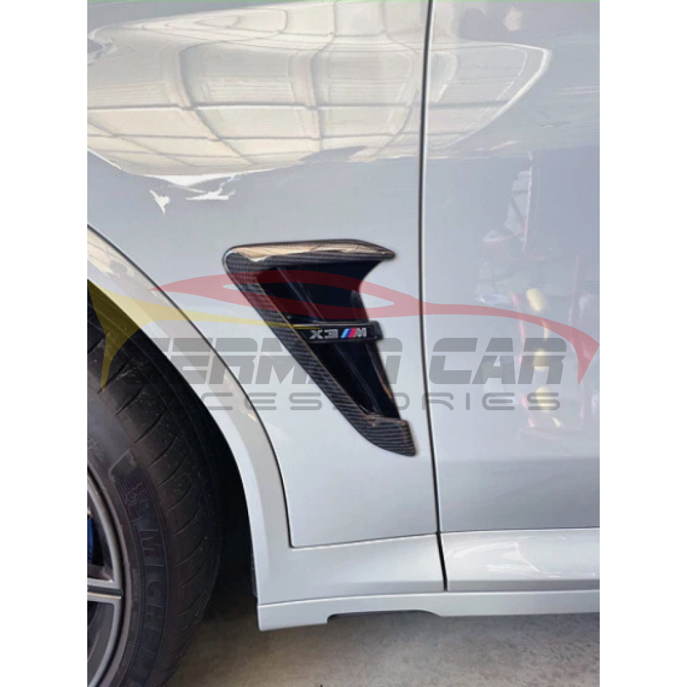 2018+ BMW X3/X4/X3M/X4M Carbon Fiber Side Fender Trim | G01/G02/F97/F98 Additional Accessories