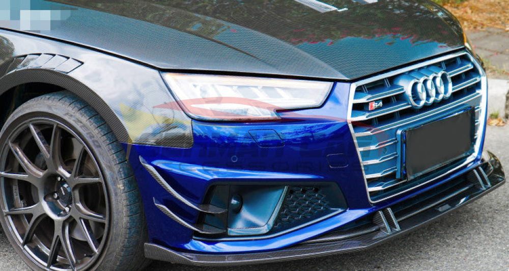 2019-2020 Audi A4/s4 Carbon Fiber Kb Style Front Lip | B9
