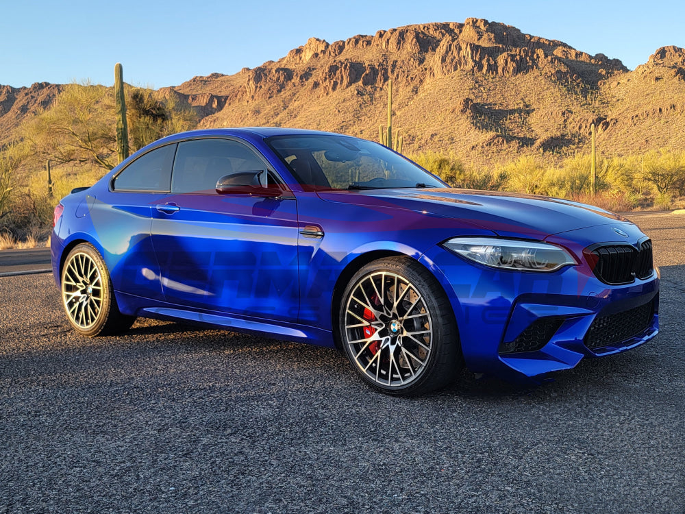 2019-2021 BMW M2 Competition Carbon Fiber Mirror Caps | F87 Mirror Caps
