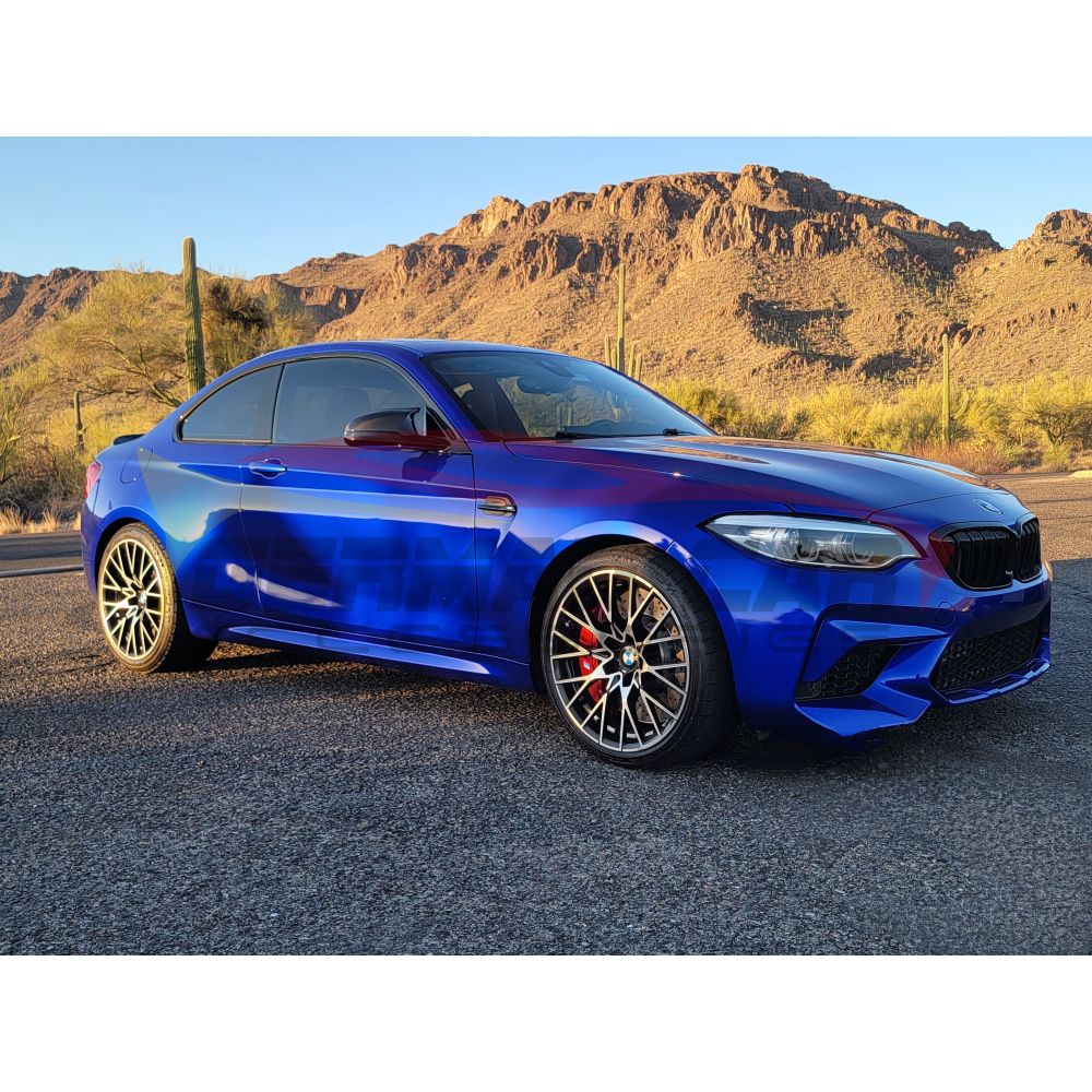 2019-2021 BMW M2 Competition Carbon Fiber Mirror Caps | F87 Mirror Caps