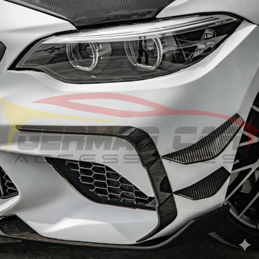 2019-2021 BMW M2C/M2 CS Carbon Fiber Front Bumper Vent Trim I F87 - Additional Accessories
