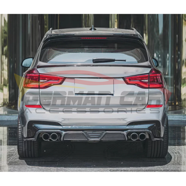 2019-2021 BMW X3M Carbon Fiber 3 Piece Rear Diffuser | F97 Front Lips/Splitters