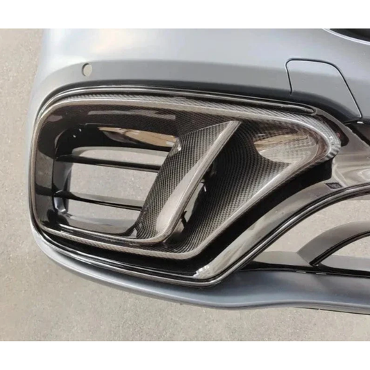 2019 2021 Mercedes Benz S550/S63/S65 AMG Style Carbon Fiber Front Air Ducts | W217/C217 Coupe Additional Accessories