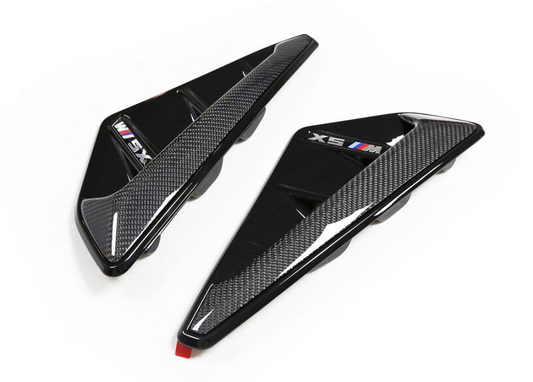 2019-2023 BMW X5 M Performance Style Carbon Fiber Side Vent Trim | G05 Additional Accessories