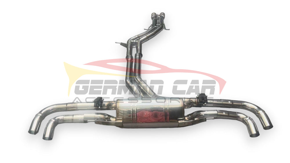 2019-2023 Audi Rsq8 Valved Sport Exhaust System | Stainless Steel / Chrome Tips