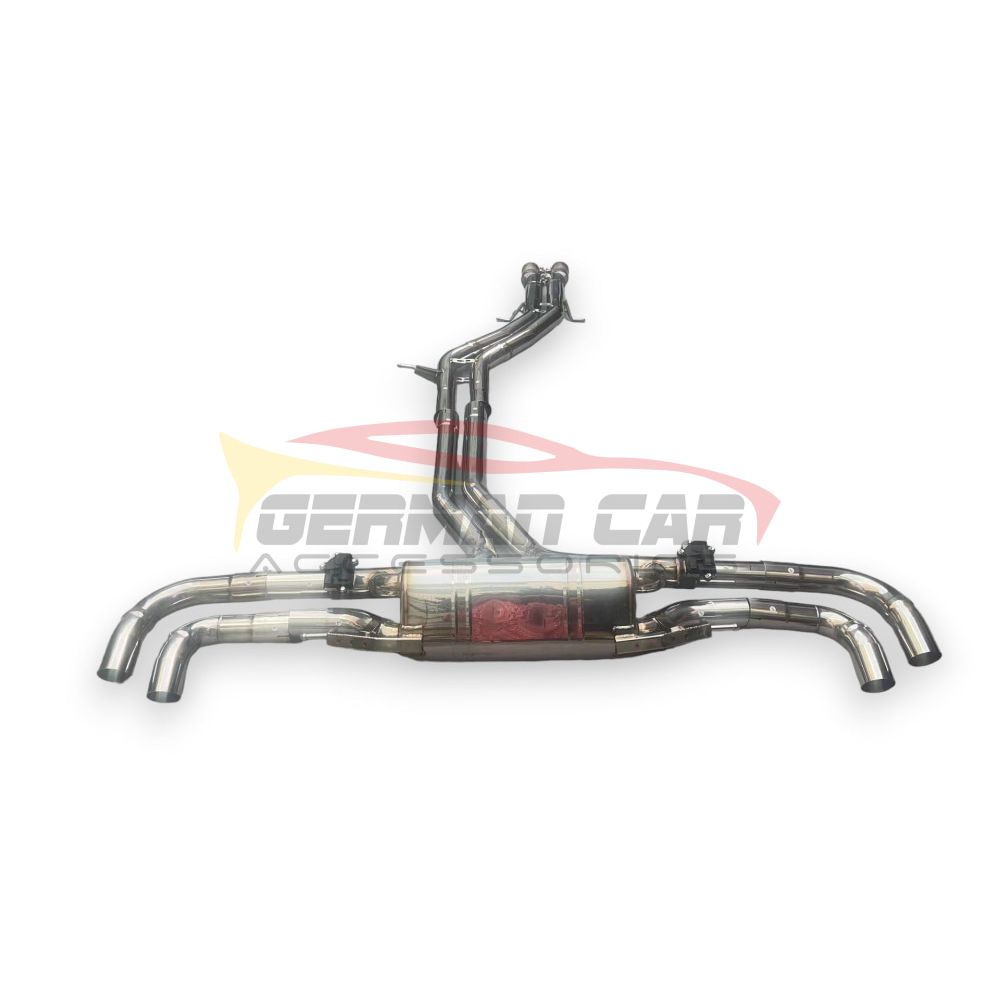 2019-2023 Audi Rsq8 Valved Sport Exhaust System | Stainless Steel / Chrome Tips