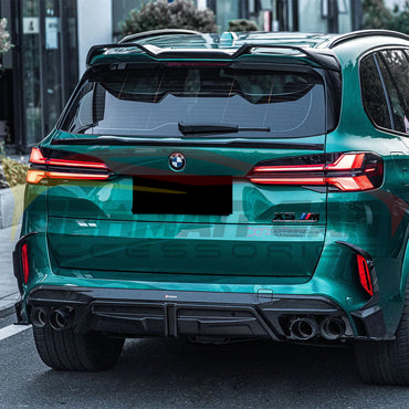 2019+ BMW X5M Carbon Fiber 3 Piece Rear Diffuser | F95 - Rear Diffusers