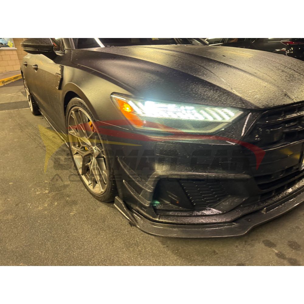 2019 + Audi A7/S7 Carbon Fiber Front Lip | C8 A7/S7 Front Lips/Splitters