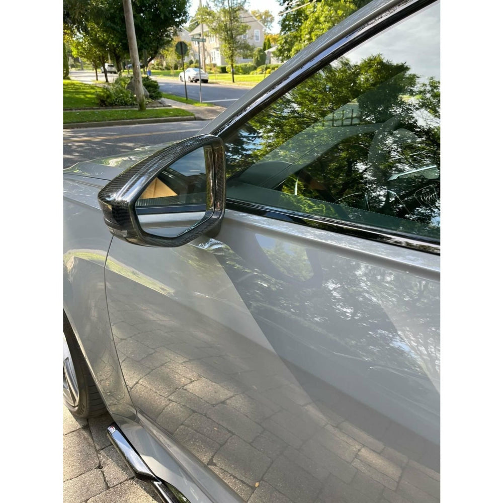 2019+ Audi A7/s7/rs7 Carbon Fiber Mirror Caps | C8