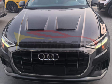 2019+ Audi Q8/SQ8/RSQ8 Carbon Fiber Front Hood | Q8/SQ8/RSQ8 Front Hood