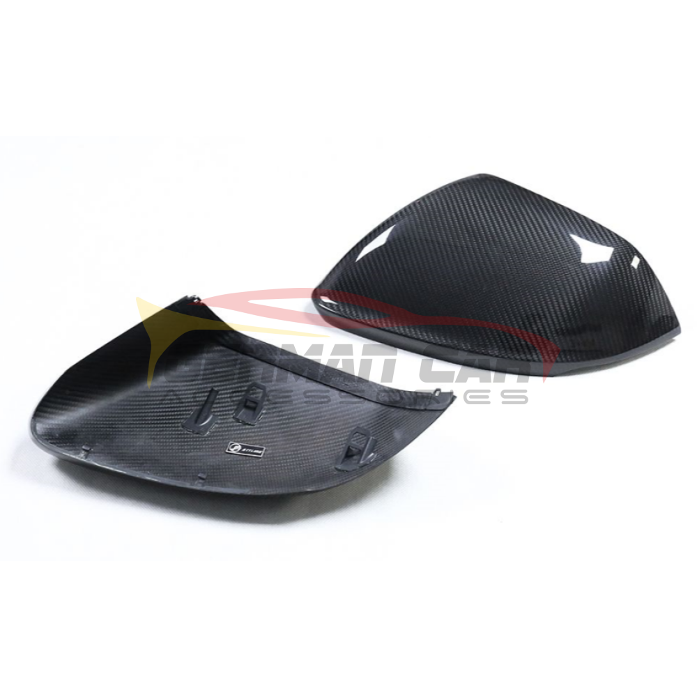 2019+ Audi Q8/Sq8/Rsq8 Carbon Fiber Mirror Caps |